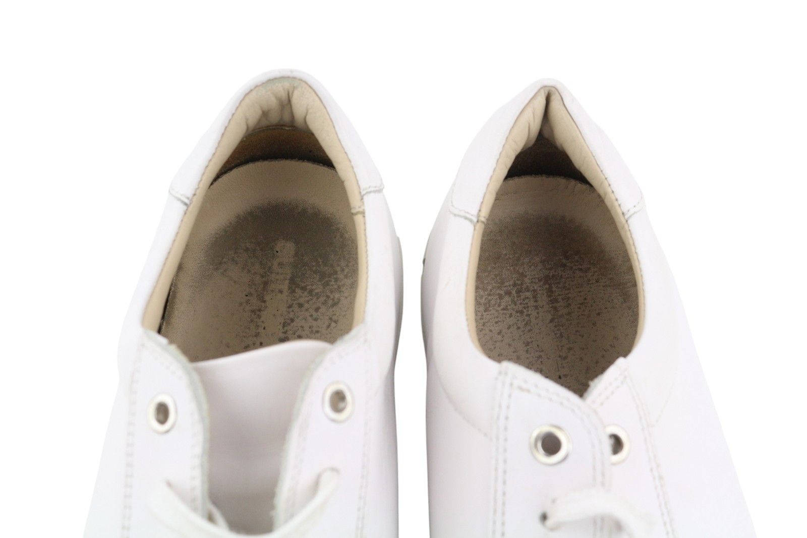 Suitsupply FW1404 EU43 White Leather Almond Toe Sneakers 83568 Size US 10 / EU 43 - 13 Thumbnail