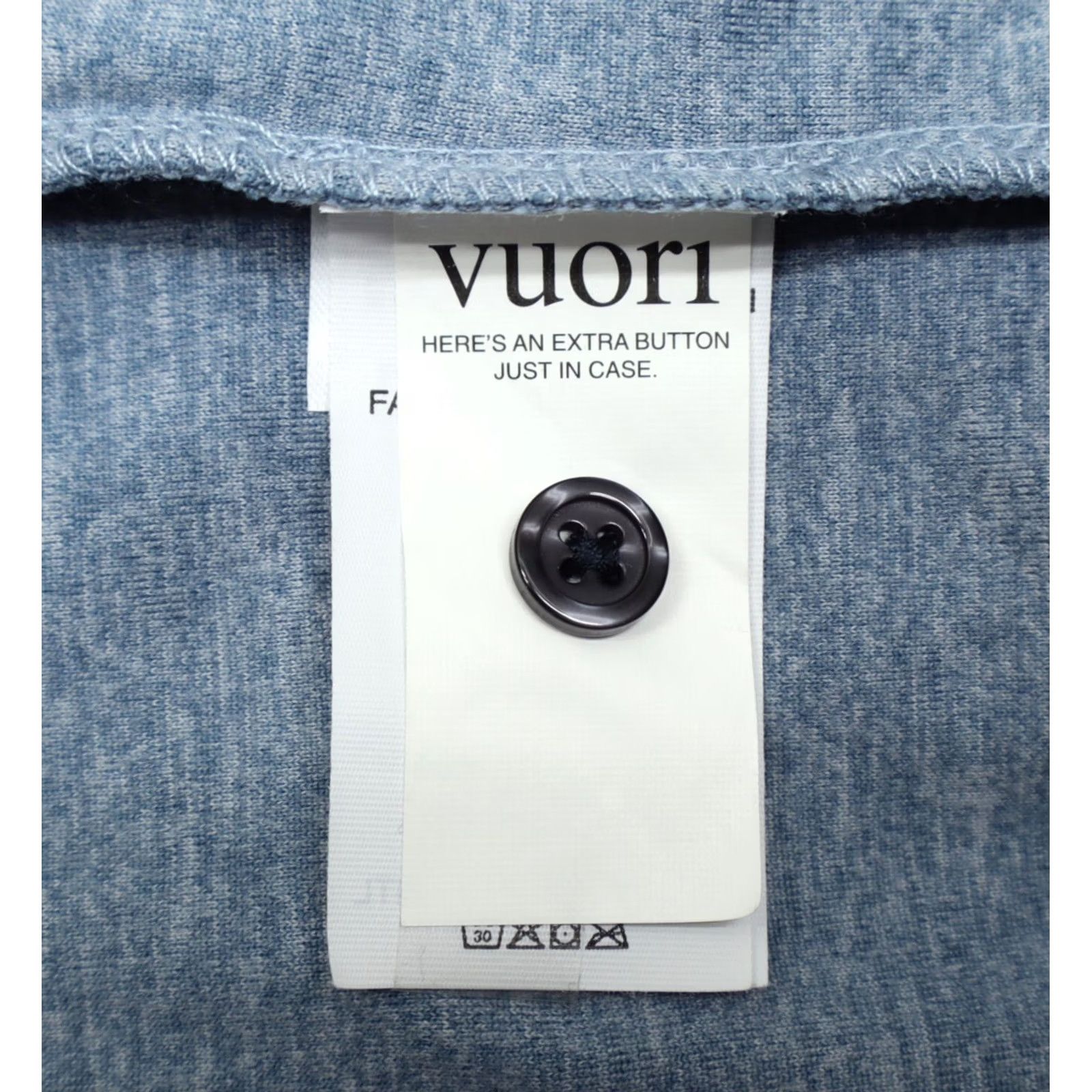 Vuori Vuori Polo Shirt Mens L Blue Strato Tech Pullover Collared Logo 21" Pit to Pit 27.5" Shoulders Vintage No Size US L / EU 52-54 / 3 - 6 Thumbnail