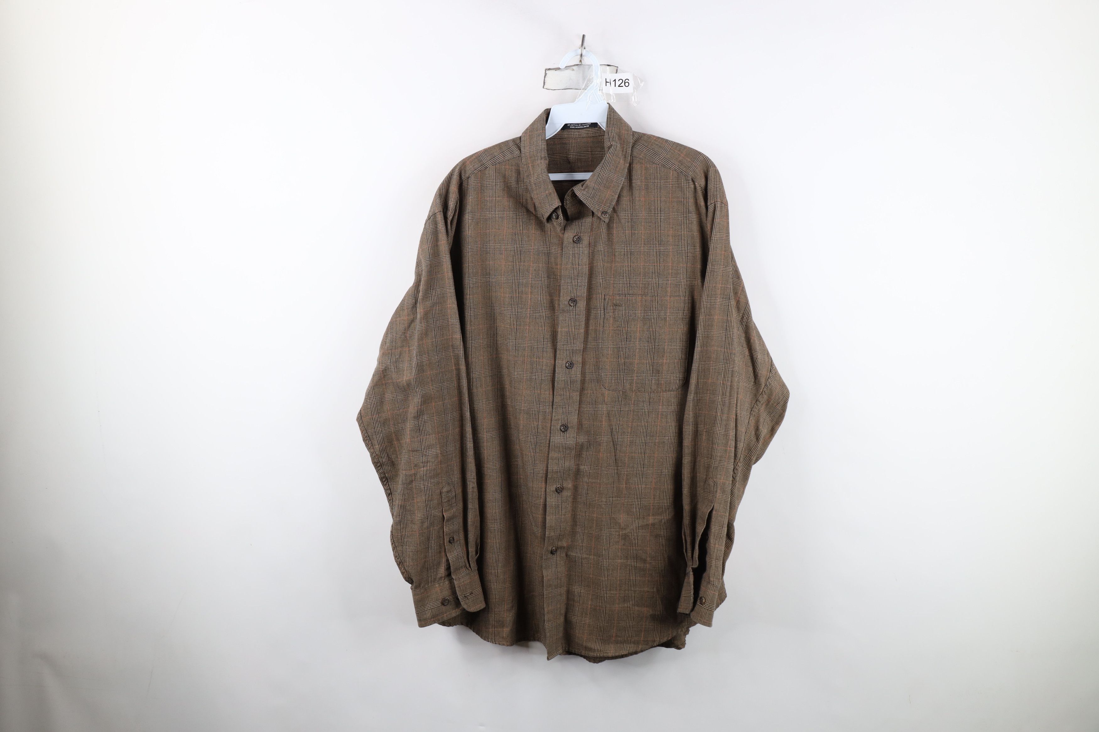 Vintage Vintage 90s Y2K Streetwear Collared Button Down Shirt Size US L / EU 52-54 / 3 - 1 Thumbnail