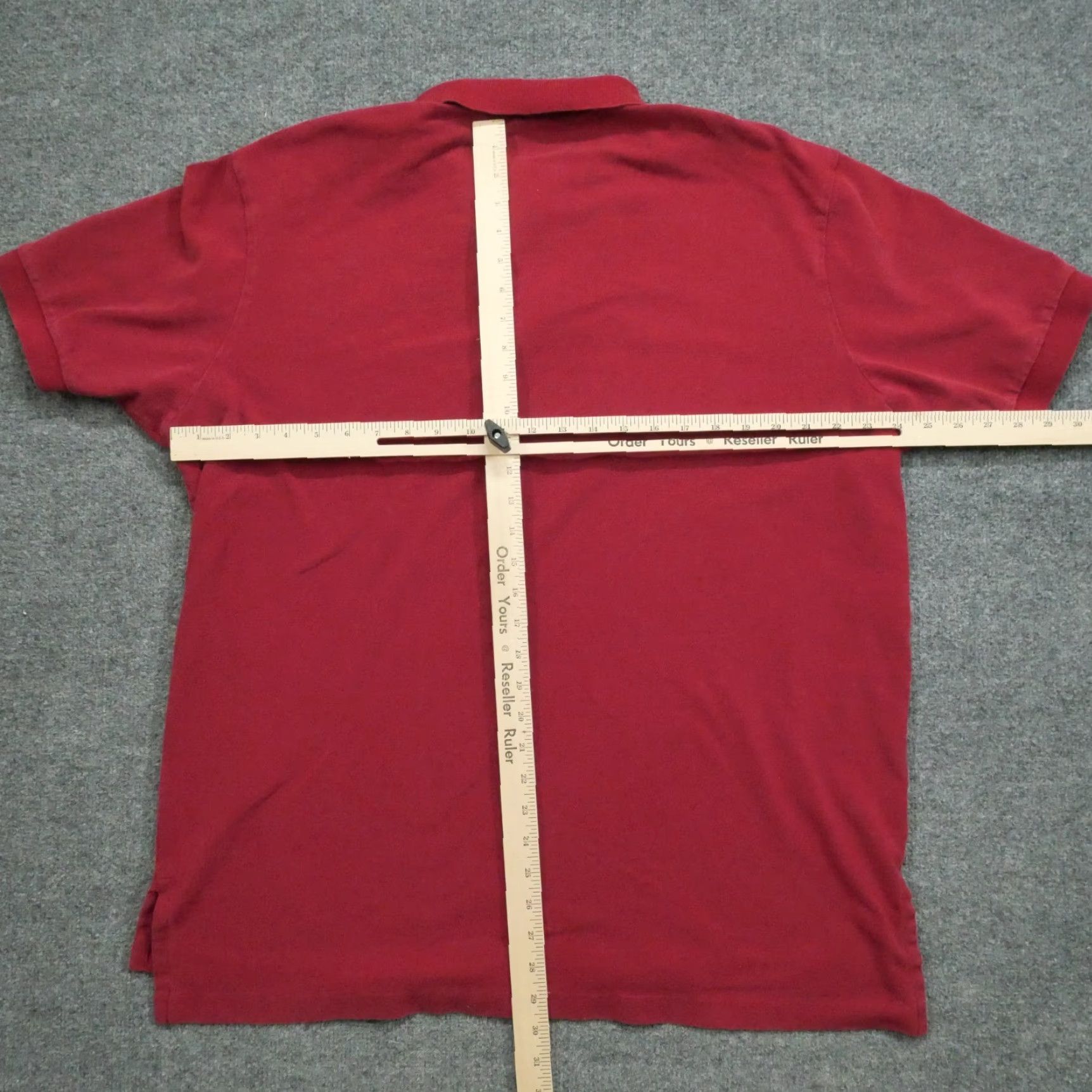 Polo Ralph Lauren VINTAGE Polo Ralph Lauren Shirt Mens 2XL Red Polo Short Sleeve Collared Button Knit Cotton Logo 90s Mens Size US XXL / EU 58 / 5 - 7 Thumbnail
