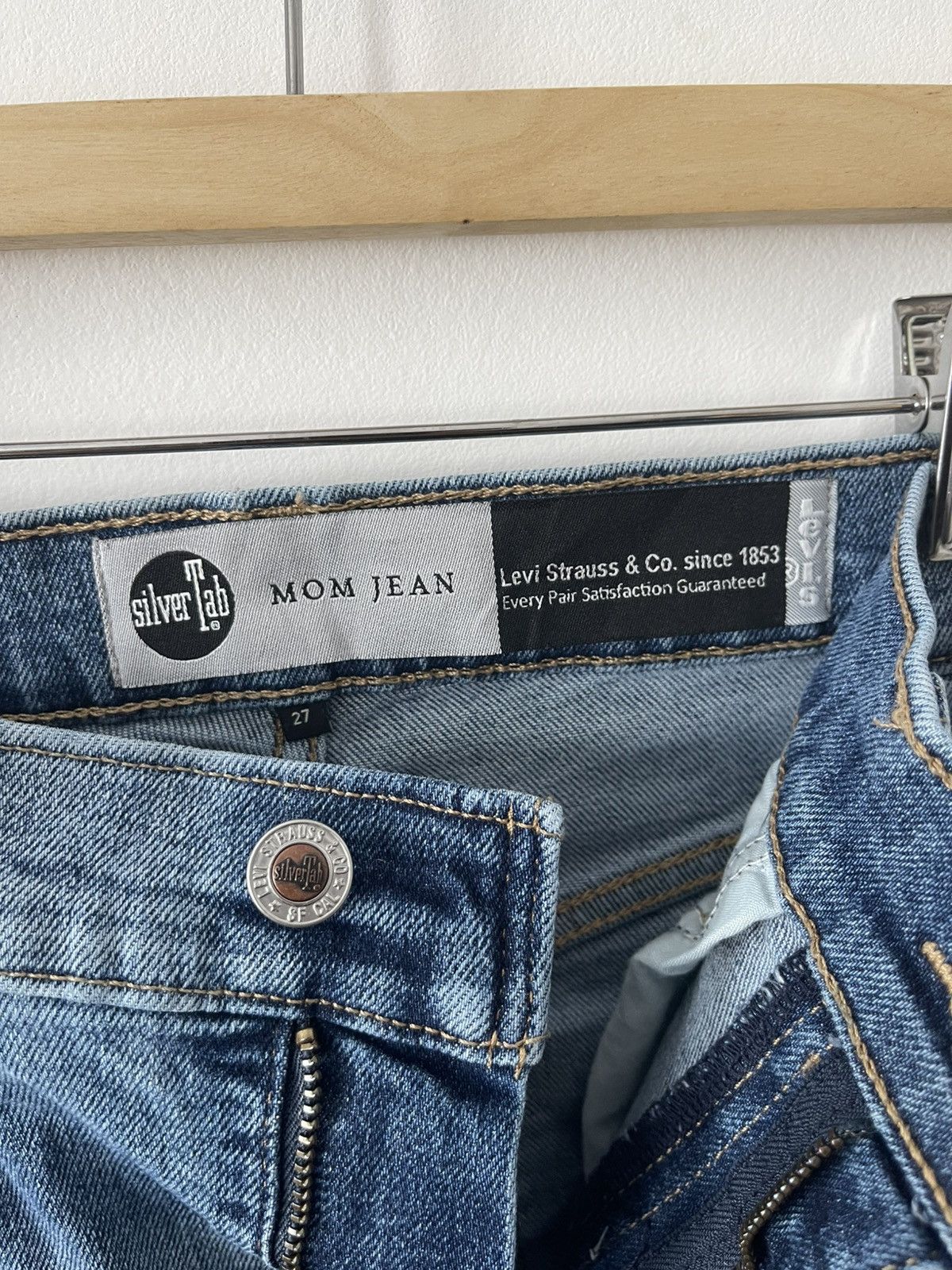 Levi's Rare LEVIS SILVERTAB Mom Jean Size 27" / US 4 / IT 40 - 13 Thumbnail