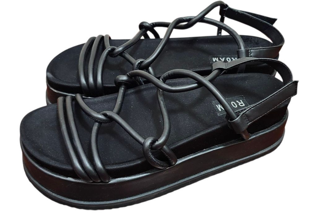 Other ROAM Linky Platform, Black Rommie sandal 40 EU/US 10 Size US 10 / IT 40 - 5 Thumbnail