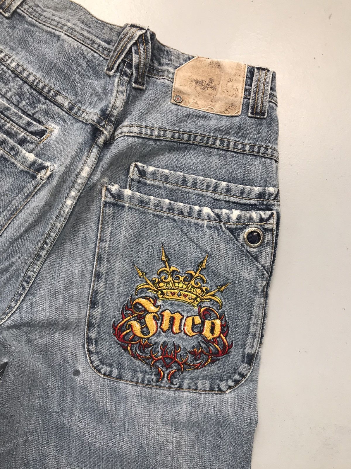 JNCO Vintage Jnco distressed denim Size US 28 / EU 44 - 15 Thumbnail