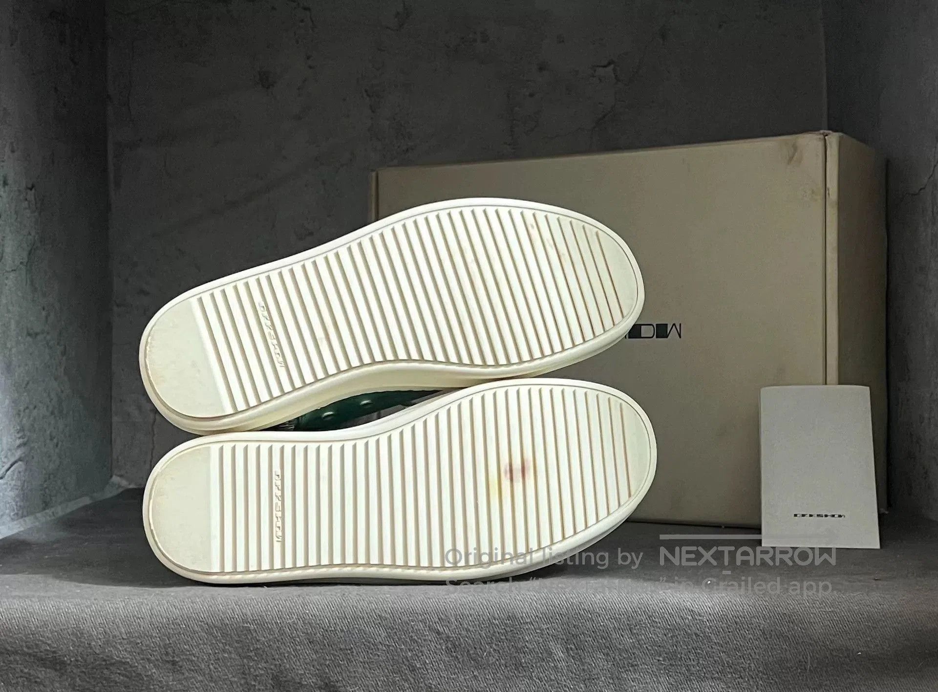 Rick Owens rick owens green mirrored sneaker high. Size US 6.5 / EU 39-40 - 7 Thumbnail