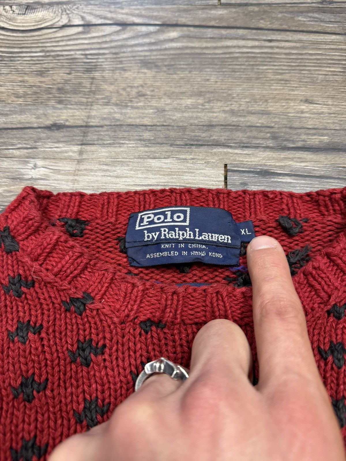 Polo Ralph Lauren Polo Ralph Lauren Knit Sweater *RARE* Size US XL / EU 56 / 4 - 3 Thumbnail