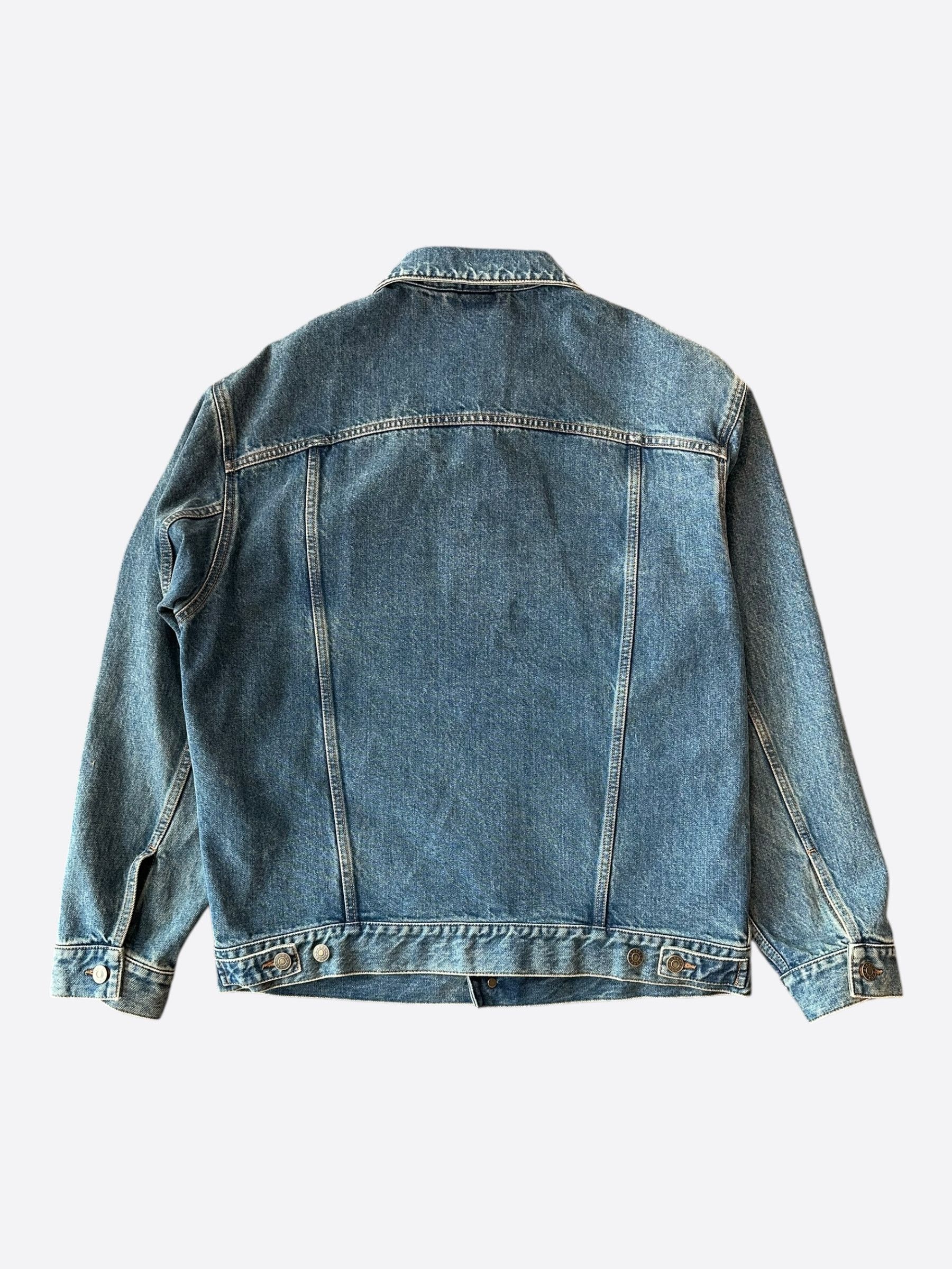 Gucci Gucci Blue & Multicolor Embroidered Patches Denim Jacket Size US S / EU 44-46 / 1 - 2 Thumbnail