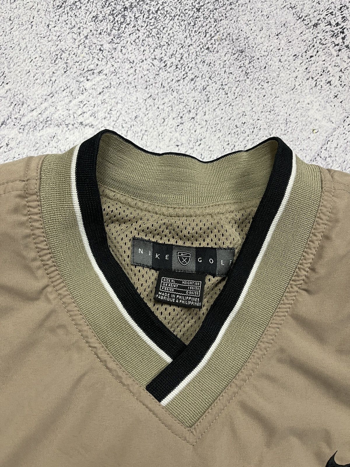Nike × Vintage Vintage Nike Golf Y2K Nylon Sweatshirt Jacket Windbreaker Size US XL / EU 56 / 4 - 5 Thumbnail