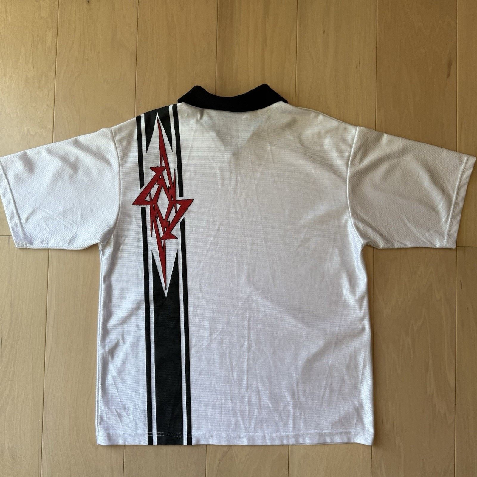 Giant Vintage Metallica Soccer Jersey White 90s Giant Rock Music Size US XL / EU 56 / 4 - 6 Thumbnail