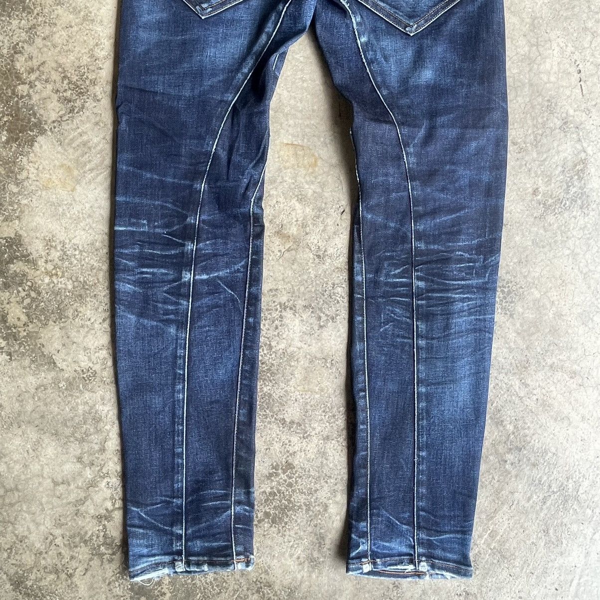 G-Star 🔥🇯🇵G Star Stoned Washed Ripped Distress Skinny Bikers Jeans Size US 30 / EU 46 - 6 Thumbnail
