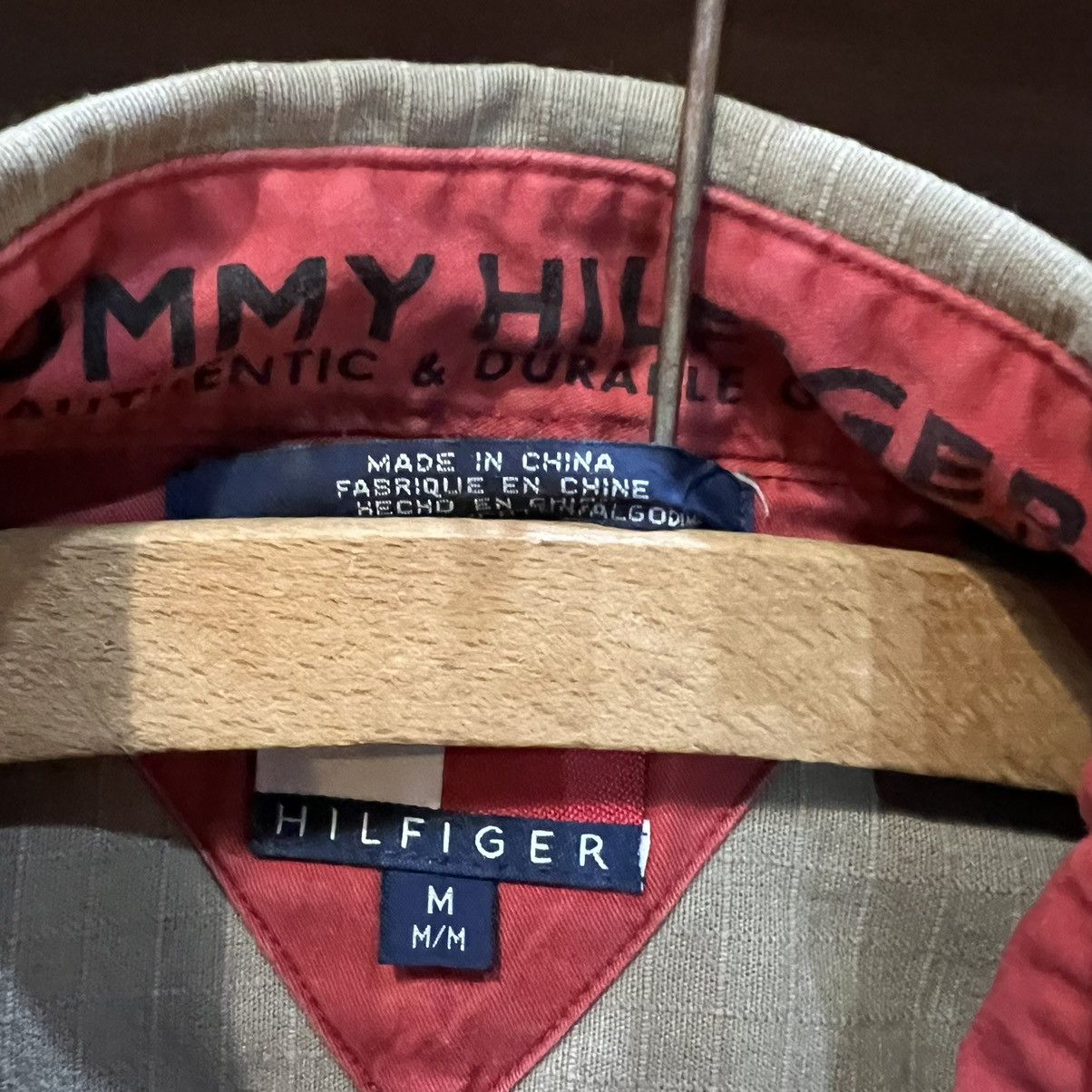 Tommy Hilfiger × Vintage 90’s Tommy Hilfiger Expedition Series Hunting shirt Size US M / EU 48-50 / 2 - 4 Thumbnail