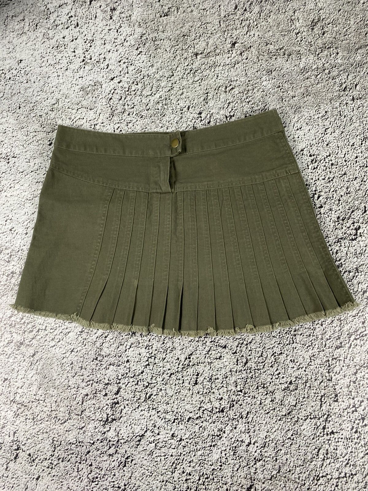 Vintage Vintage Y2K asymmetric pleated super mini skirts juicy style Size 28" / US 6 / IT 42 - 1 Thumbnail