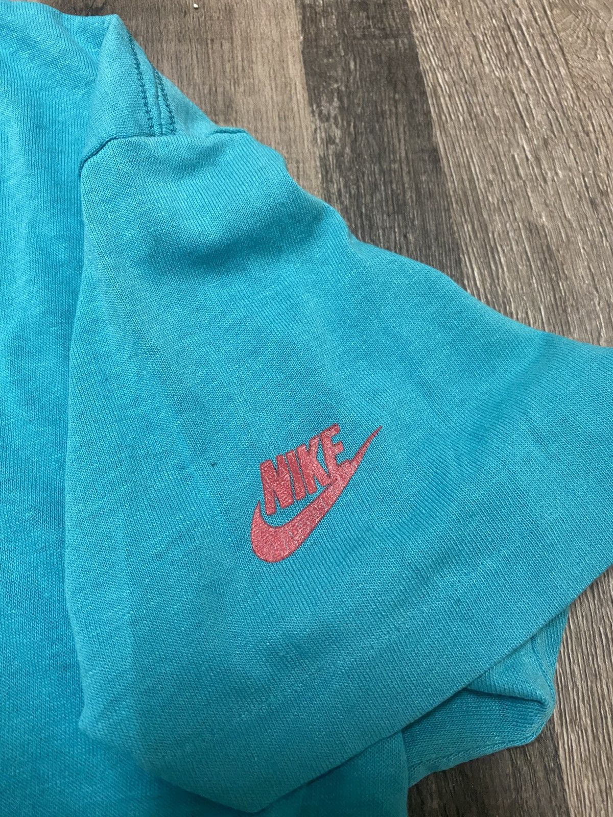 Nike Vintage 1980’s Nike Single Stitch Tee T Shirt 1989 Size US L / EU 52-54 / 3 - 6 Thumbnail