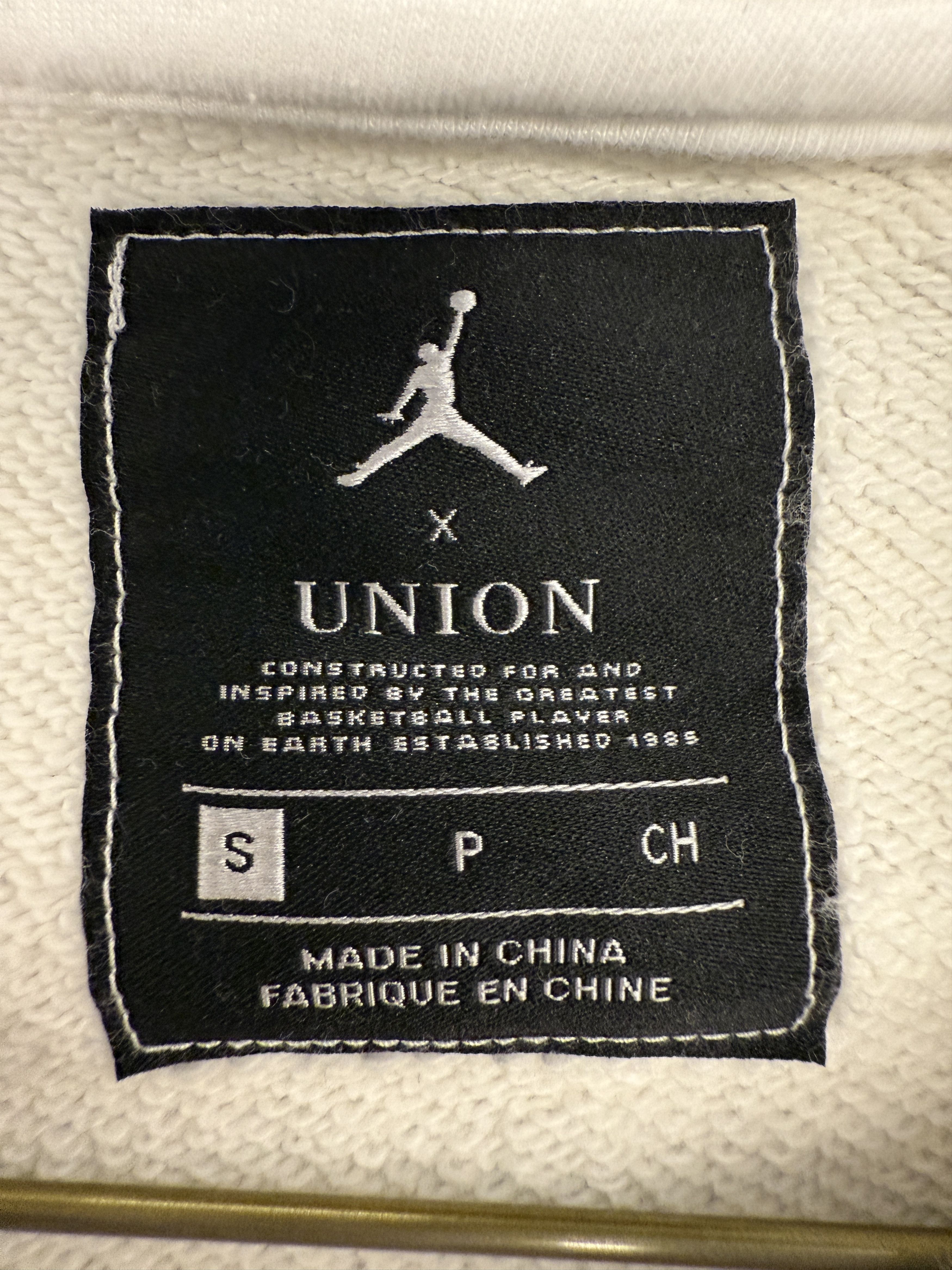 Jordan Brand × Union LA UNION X JORDAN "THE BEST ON EARTH" GRAY HOODIE Size US S / EU 44-46 / 1 - 3 Thumbnail