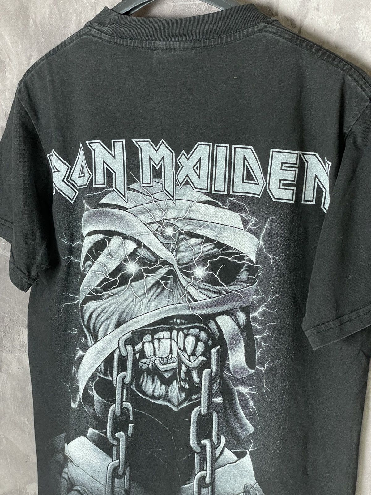 Band Tees × Iron Maiden × Vintage Iron Maiden Killers Vintage Rock Band T-Shirt Tee 90s Size US S / EU 44-46 / 1 - 16 Thumbnail