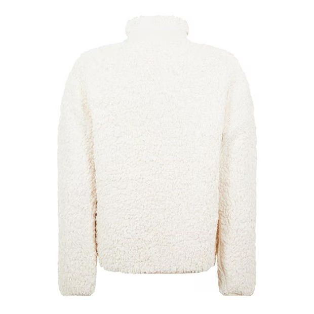 o1g2r1mq0424 Sherpa Fleece Jackets in White