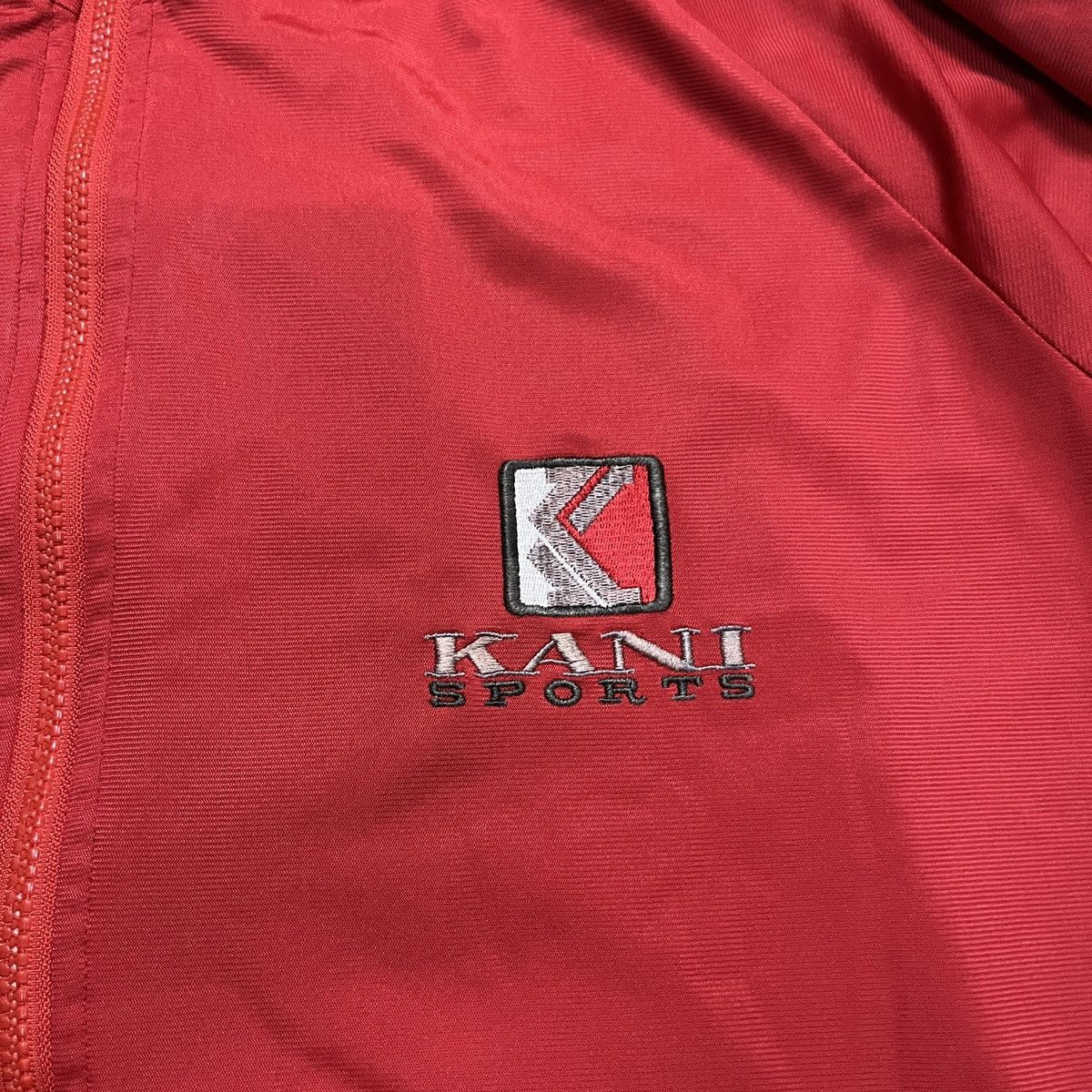 Karl Kani × Rap Tees × Vintage Vintage Karl Kani Big Logo Track Jacket Size US L / EU 52-54 / 3 - 11 Thumbnail
