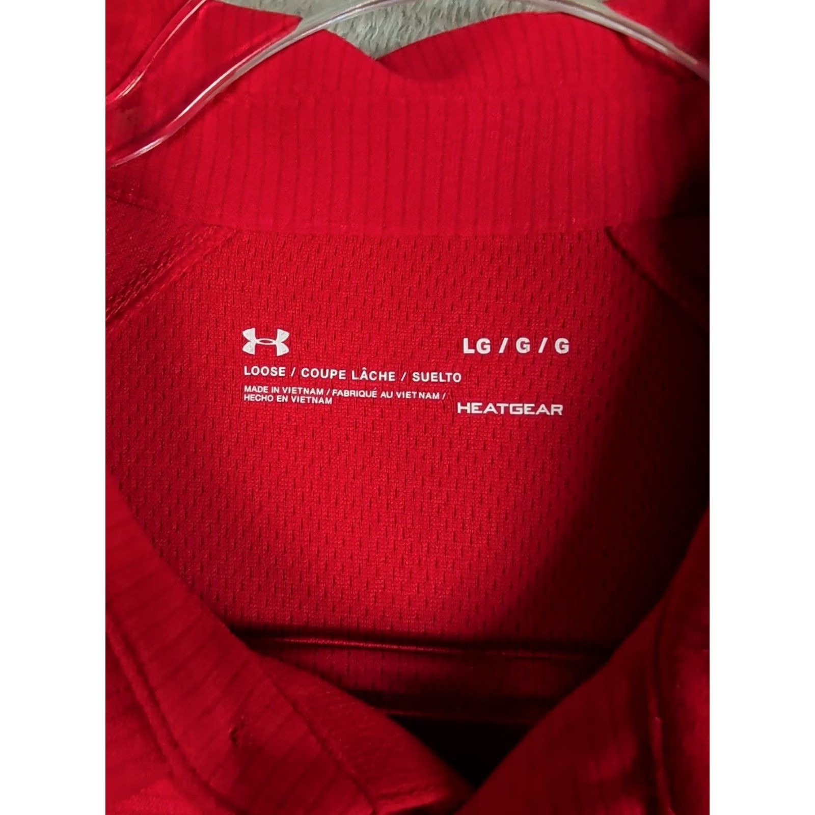 Under Armour Under Armour Cincinnati Bearcats Heatgear Golf Polo Shirt Red Short Sleeve M Mens Shirt Polo Size US M / EU 48-50 / 2 - 5 Thumbnail