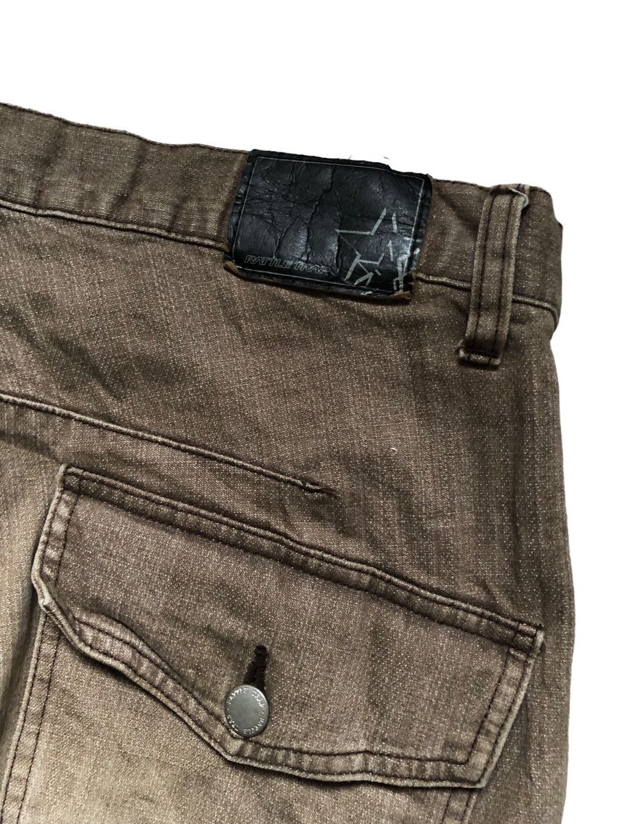 If Six Was Nine × Japanese Brand × Le Grande Bleu (L.G.B.) Rattle Trap multi zipper pants Size US 33 - 9 Thumbnail
