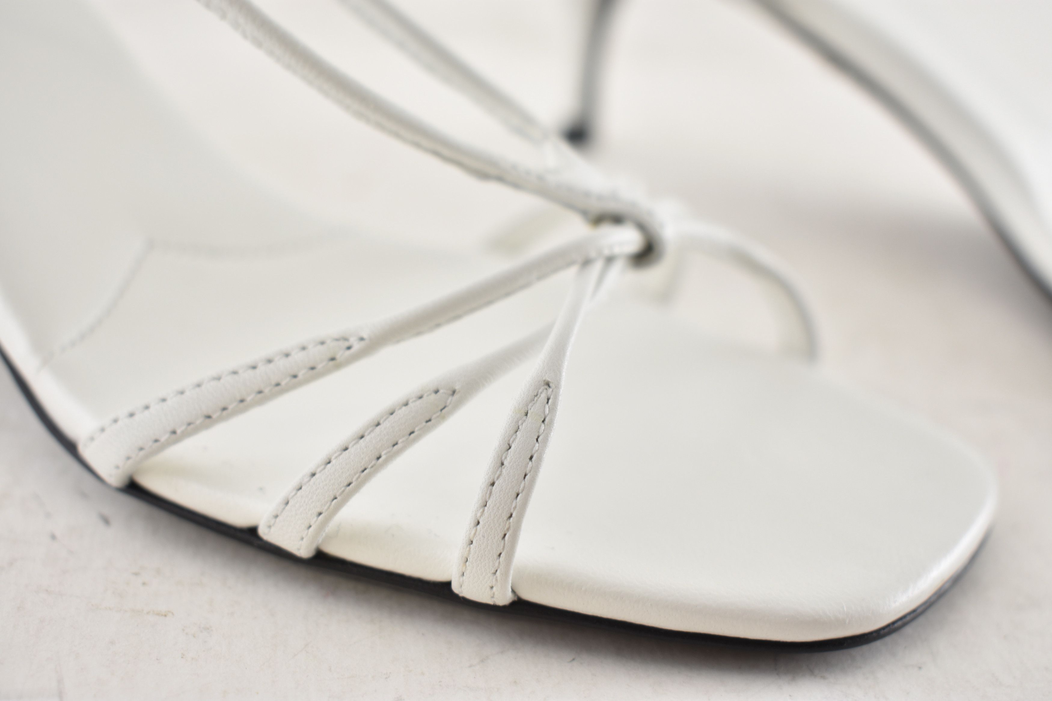 Prada Prada Capretto Strappy 55mm Sandal Mule Kitten Heel 41 Size US 11 / IT 41 - 7 Thumbnail