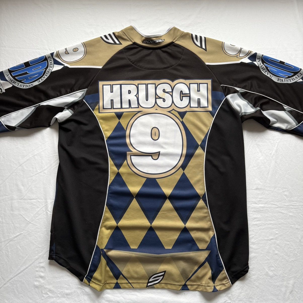 Vintage Vintage Akron Long-sleeve Graphic Racing Jersey XL Y2K Size US XL / EU 56 / 4 - 6 Thumbnail