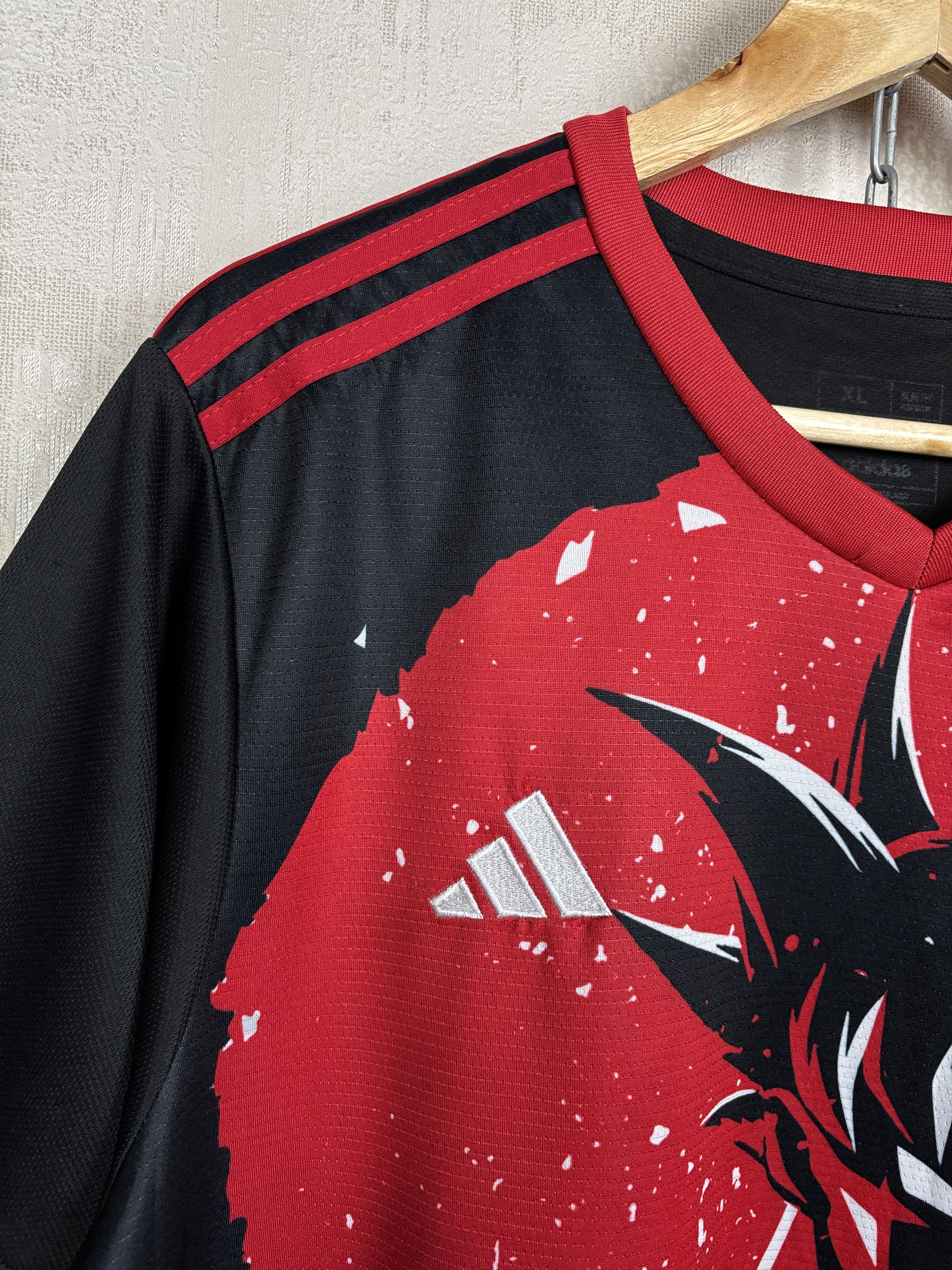 Adidas Adidas Japan JFA Dragon Ball Z Goku Anime Soccer Jersey Size US XL / EU 56 / 4 - 4 Thumbnail