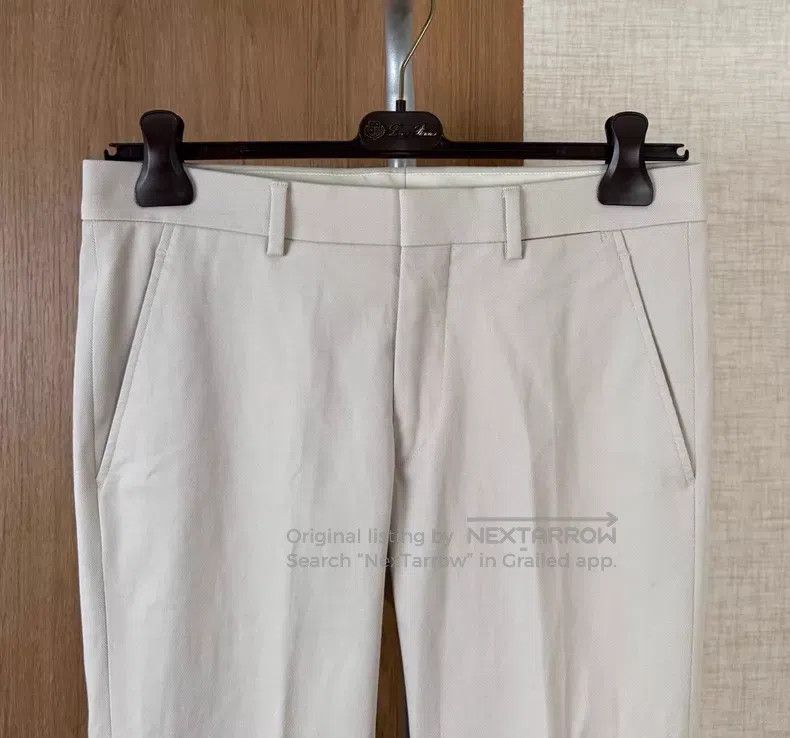 Hermes Hermes Men's casual pants made of gabardine for spring and Size US 40 / EU 56 - 2 Thumbnail