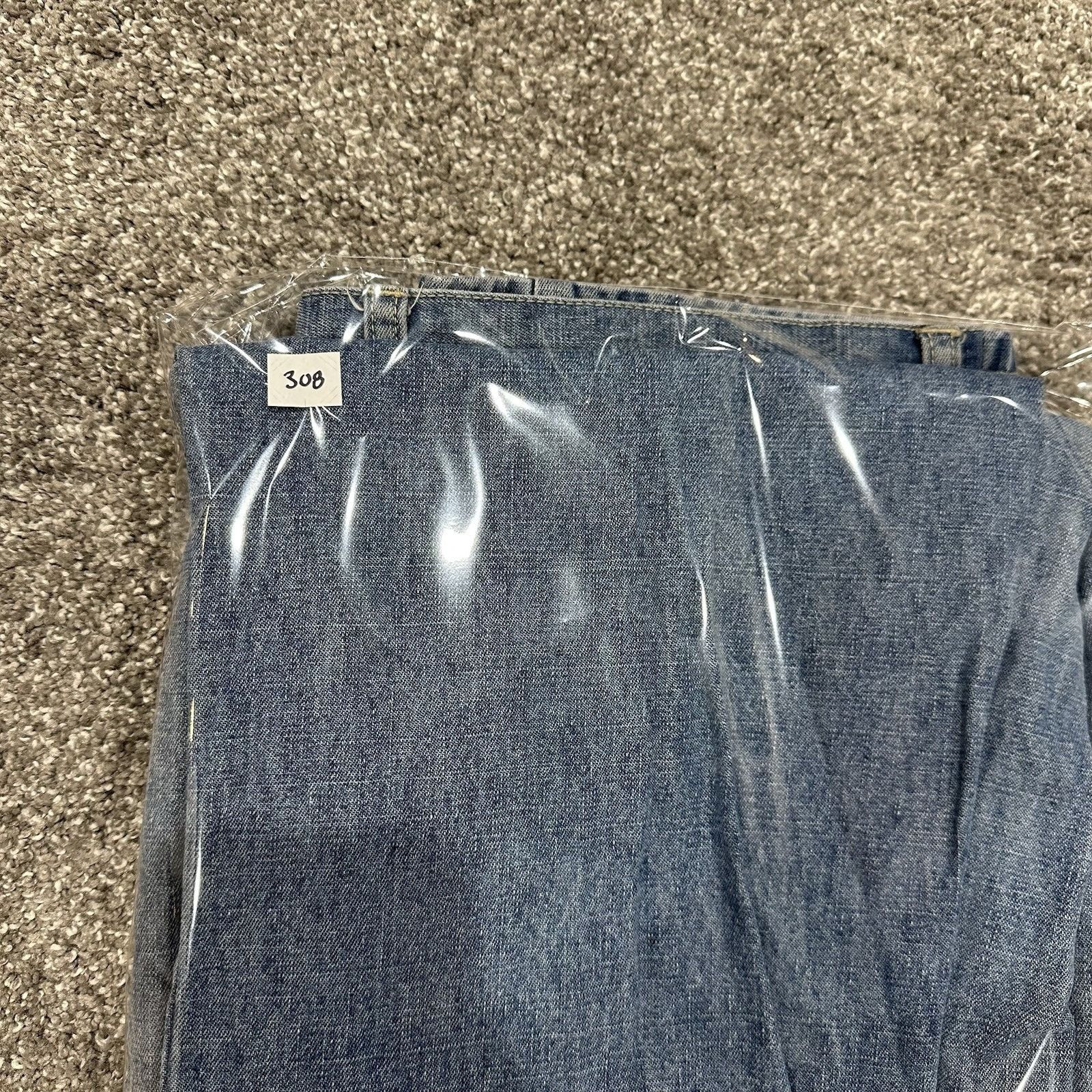 Tommy Hilfiger Vtg Tommy Hilfiger Womens Jean Size 14 USA Flag Graphic Blue Size 36" / US 14 / IT 50 - 13 Thumbnail
