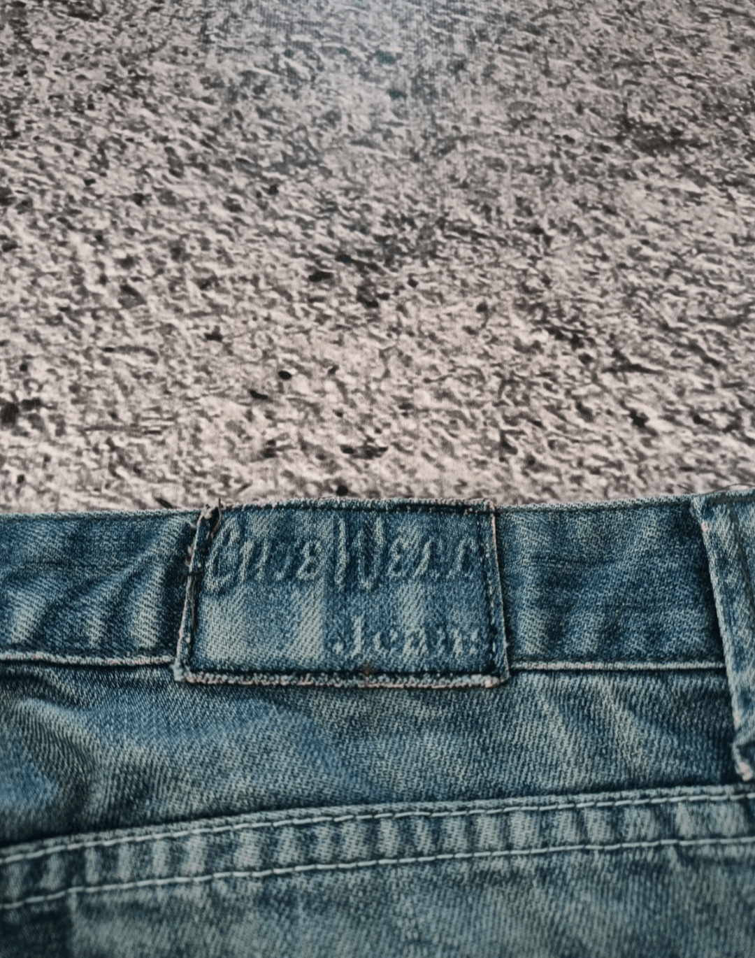 Affliction × Vintage Crazy Y2K Affliction Cross Denim Shorts Size US 34 / EU 50 - 5 Thumbnail