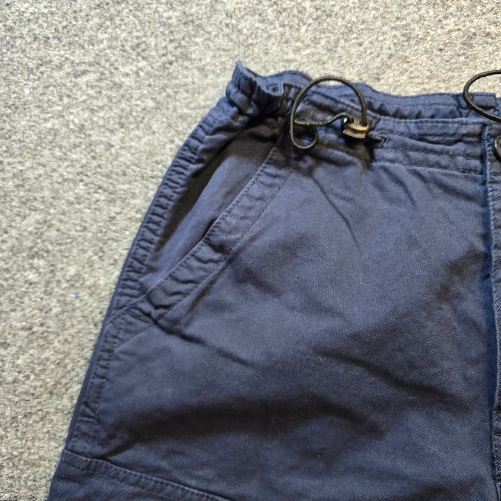 Brandy Melville Brandy Melville Pants Womens One Size Blue Straight Leg Cargo Parachute Casual Size 42" / US 20 - 3 Thumbnail
