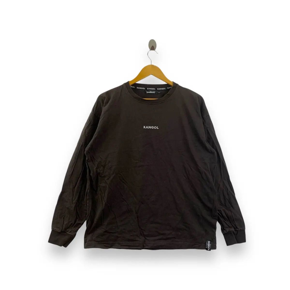 Kangol KANGOL BORN BRITISH New York Long Sleeve Tee Shirt Size US L / EU 52-54 / 3 - 5 Thumbnail