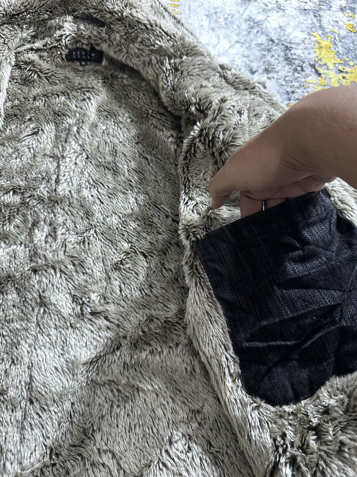 20471120 PAZZO BONDAGE FAUX FUR JACKET IF SIX WAS NINE LGB STYLE Size US L / EU 52-54 / 3 - 6 Thumbnail
