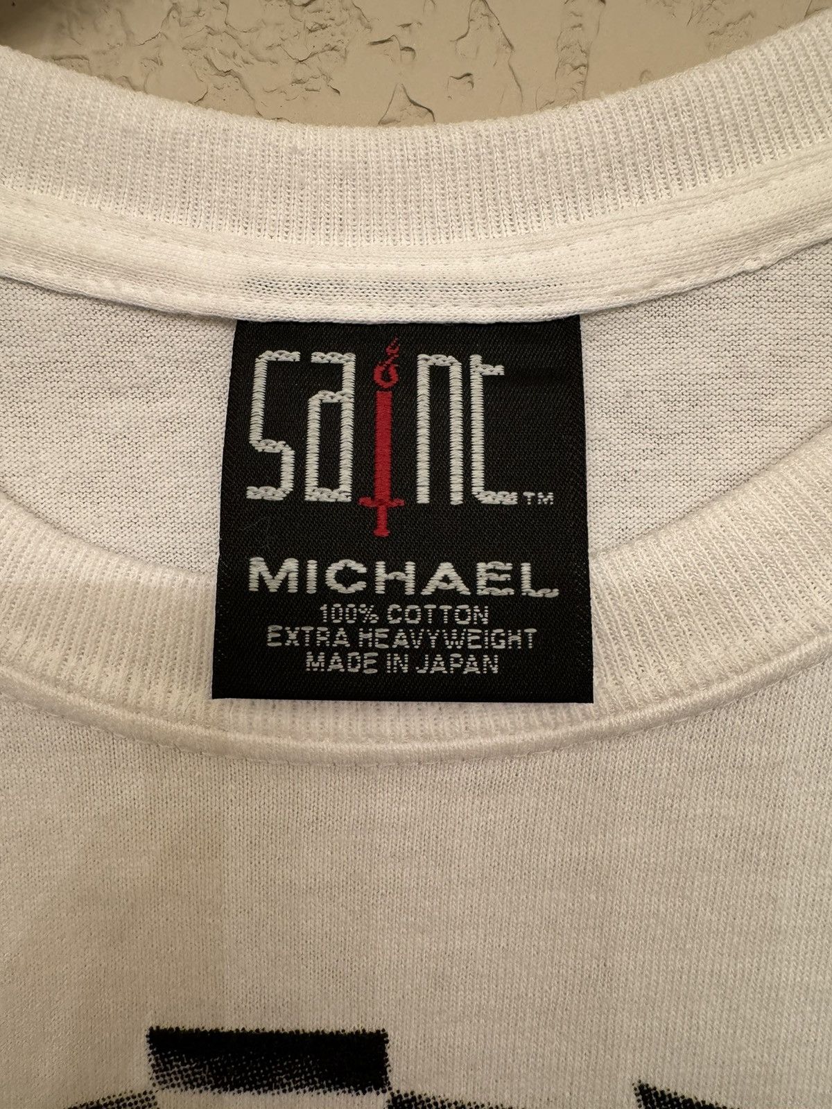 READYMADE × Saint Michael Saint Michael (Saint Mxxxxxx) White T Shirt Size US M / EU 48-50 / 2 - 5 Thumbnail