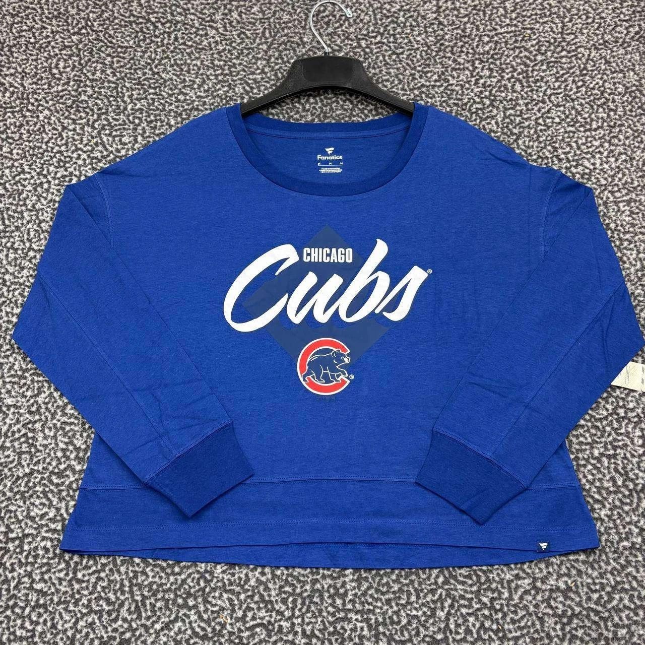 Other Chicago Cubs Shirt Women Fanatics Long Sleeve New M Size M / US 6-8 / IT 42-44 - 1 Thumbnail