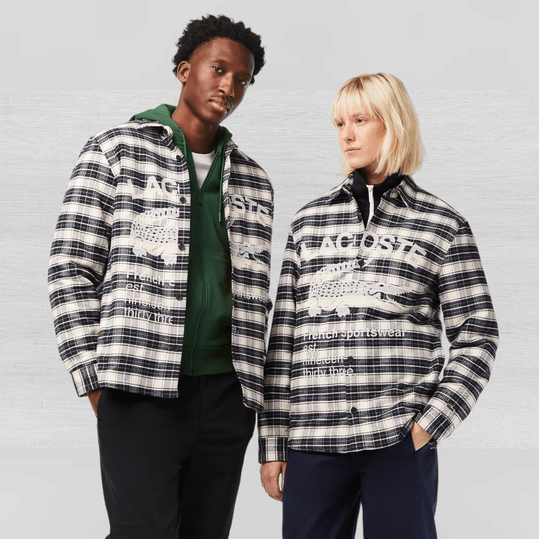 Lacoste EXCLUSIVE LACOSTE OVERSHIRT M - FASHIONELLA Size US L / EU 52-54 / 3 - 4 Thumbnail