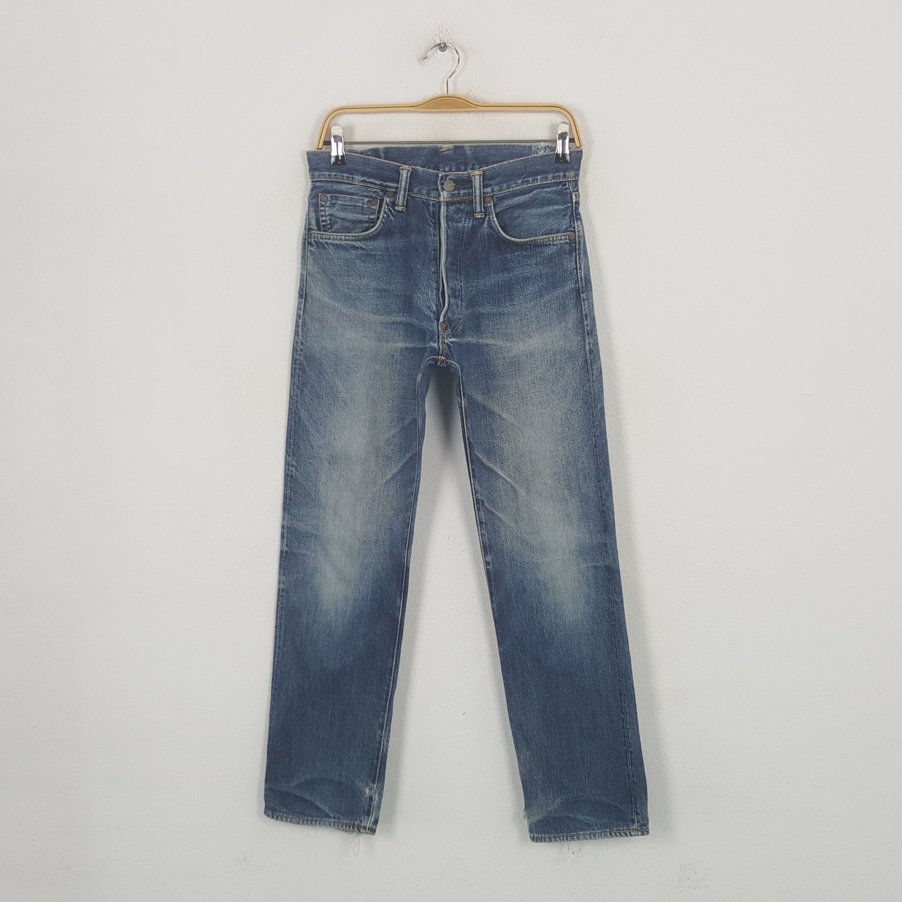 Evisu Vintage Evisu Japanese Brand Daicock Denim Jeans C297N12 Size US 29 - 4 Thumbnail