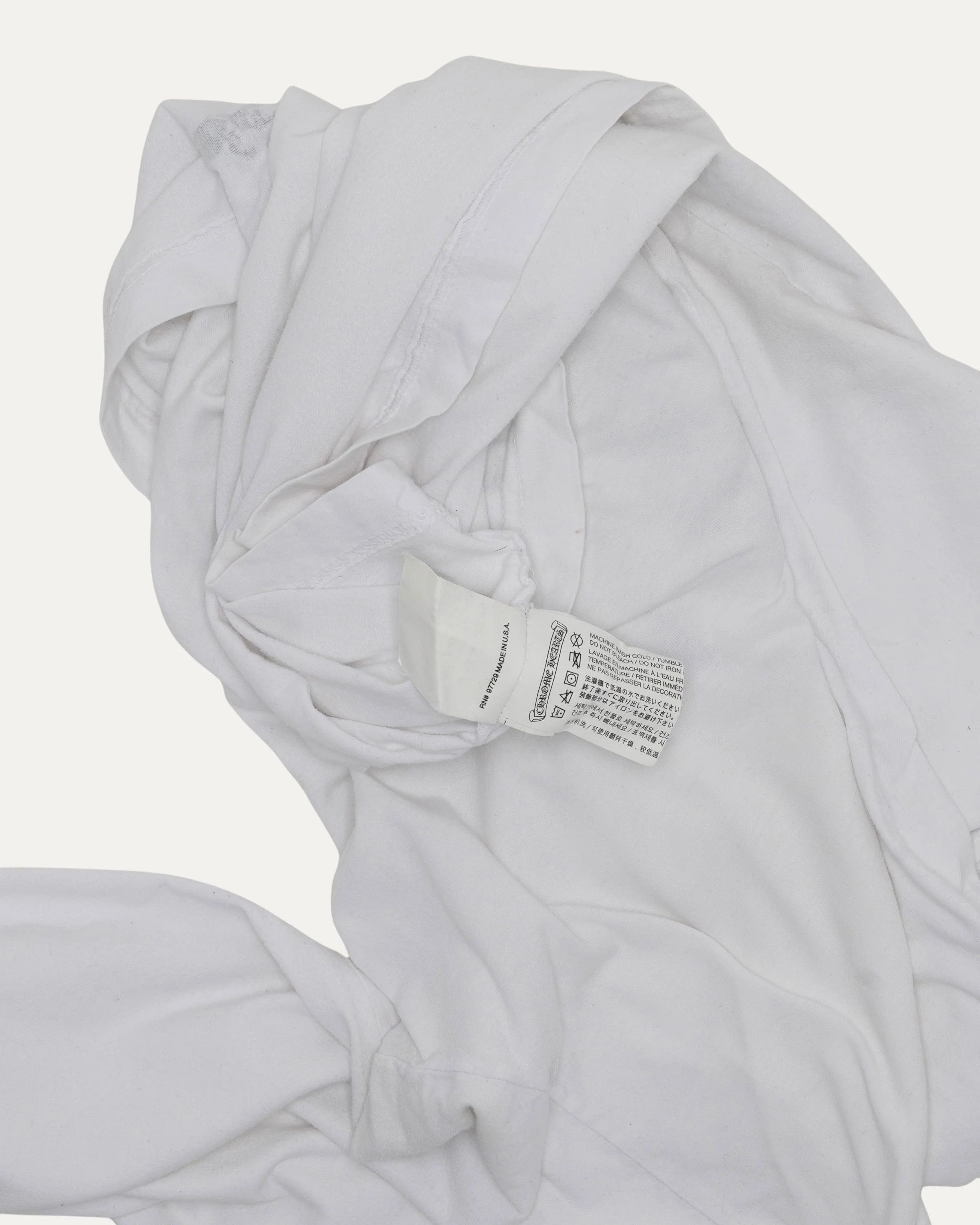 Chrome Hearts Chrome Hearts Foti Skippy Long Sleeve ( Mens Medium, White) Size US M / EU 48-50 / 2 - 6 Thumbnail