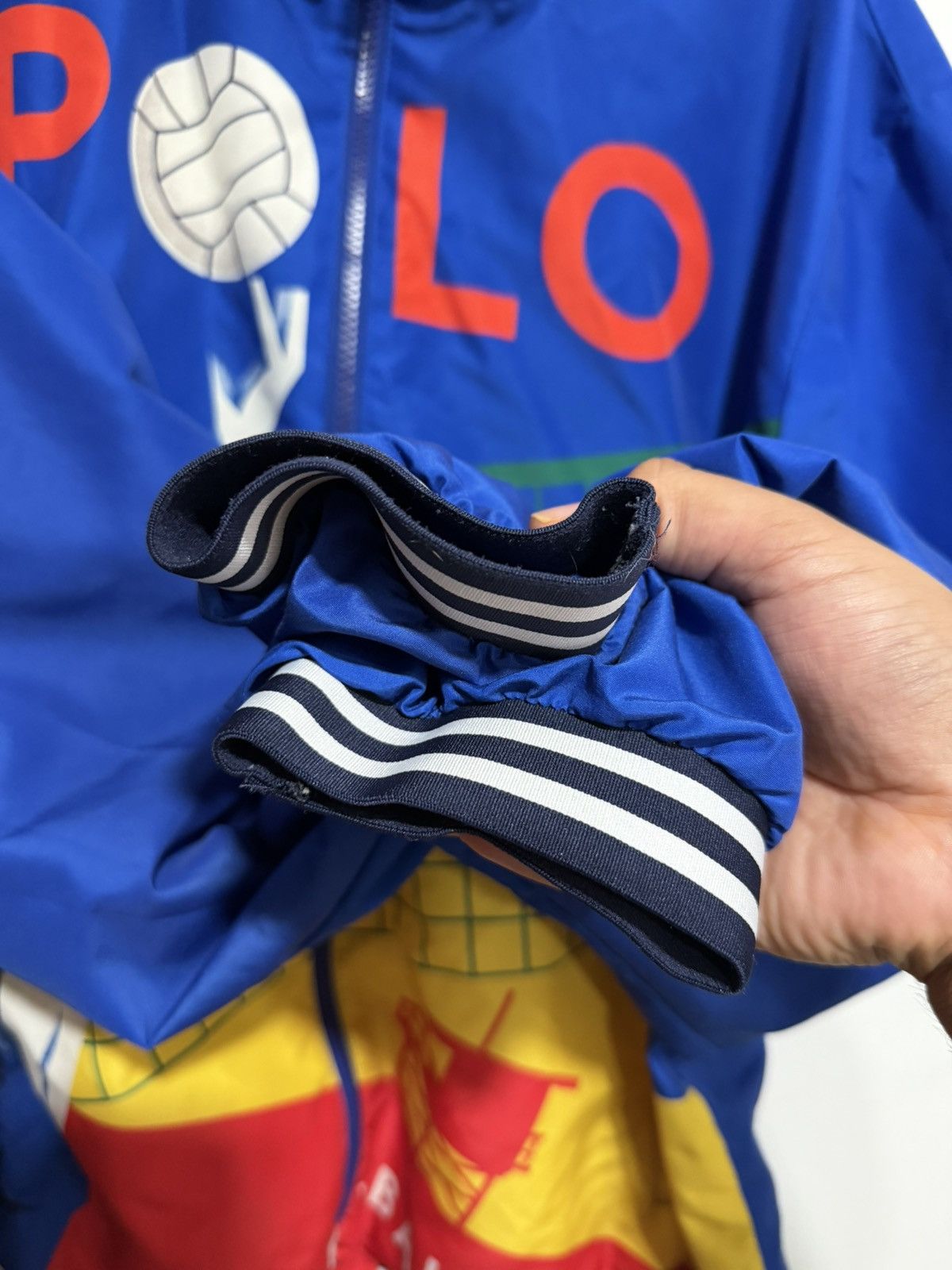 Polo Ralph Lauren Vintage Polo Ralph Lauren Volleyball Graphic Hooded Jaccket Size US XL / EU 56 / 4 - 9 Thumbnail