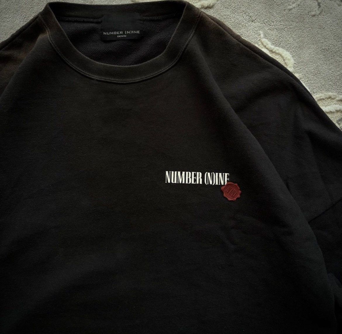 Number (N)ine Number Nike Sweatshirt Size US XL / EU 56 / 4 - 2 Thumbnail