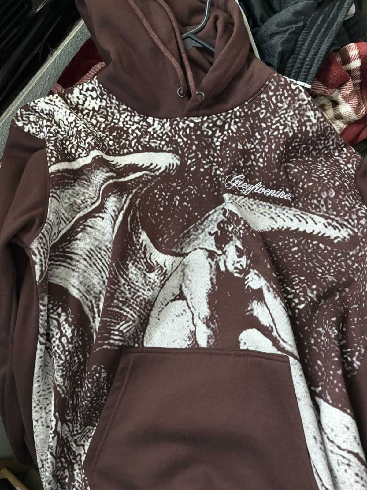 image of G59 Records G59 Hoodie in Brown, Men's (Size XL)