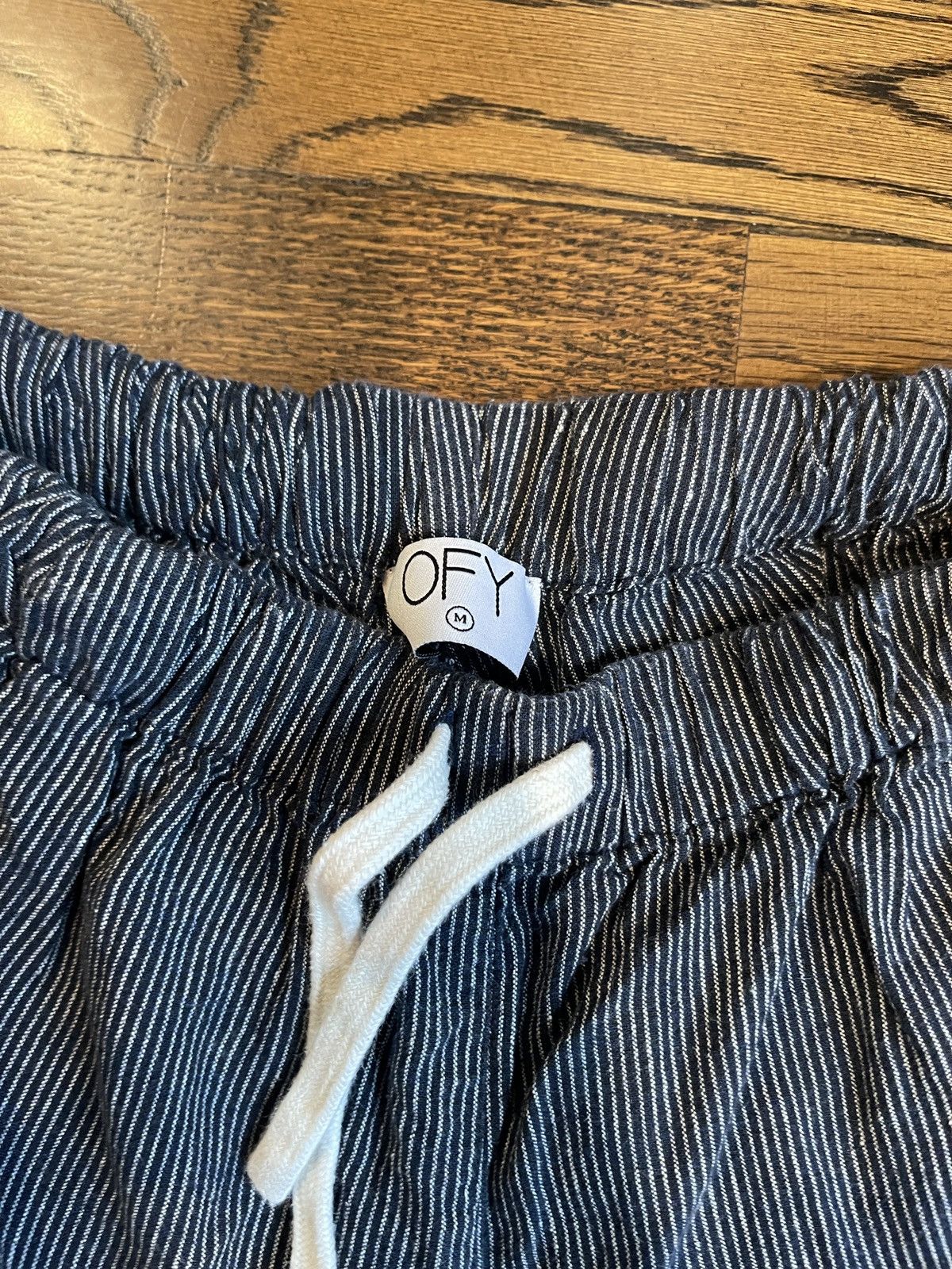 Vintage OFY Oh F*ck Yeah striped shorts size medium Size US 32 / EU 48 - 2 Thumbnail