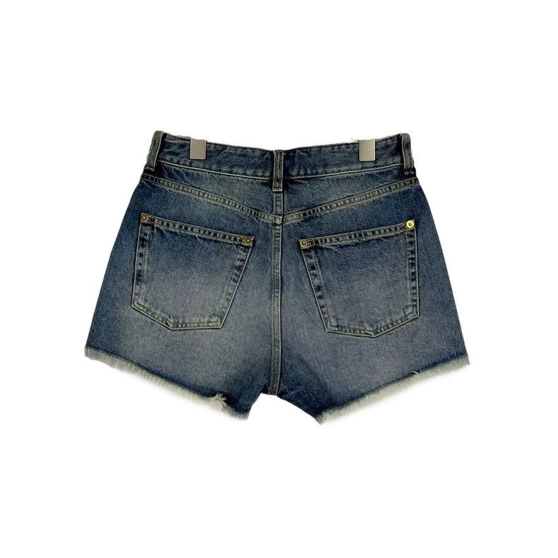 Louis Vuitton Louis Vuitton Washed blue print leather label wool-trimmed Size 33" - 2 Thumbnail
