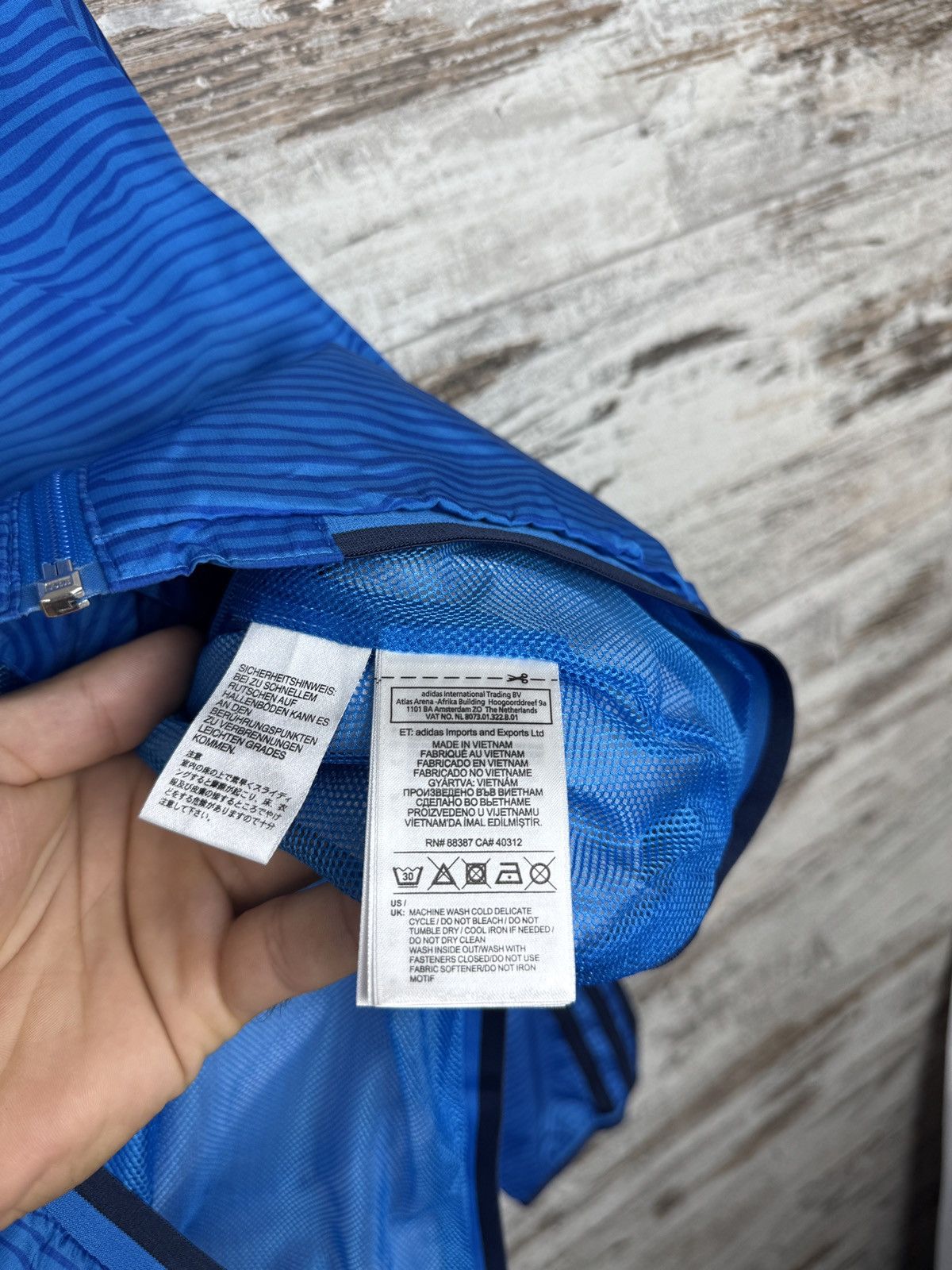 Adidas Mens Vintage Adidas Real Madrid track jacket olympic jersey Size US L / EU 52-54 / 3 - 12 Thumbnail