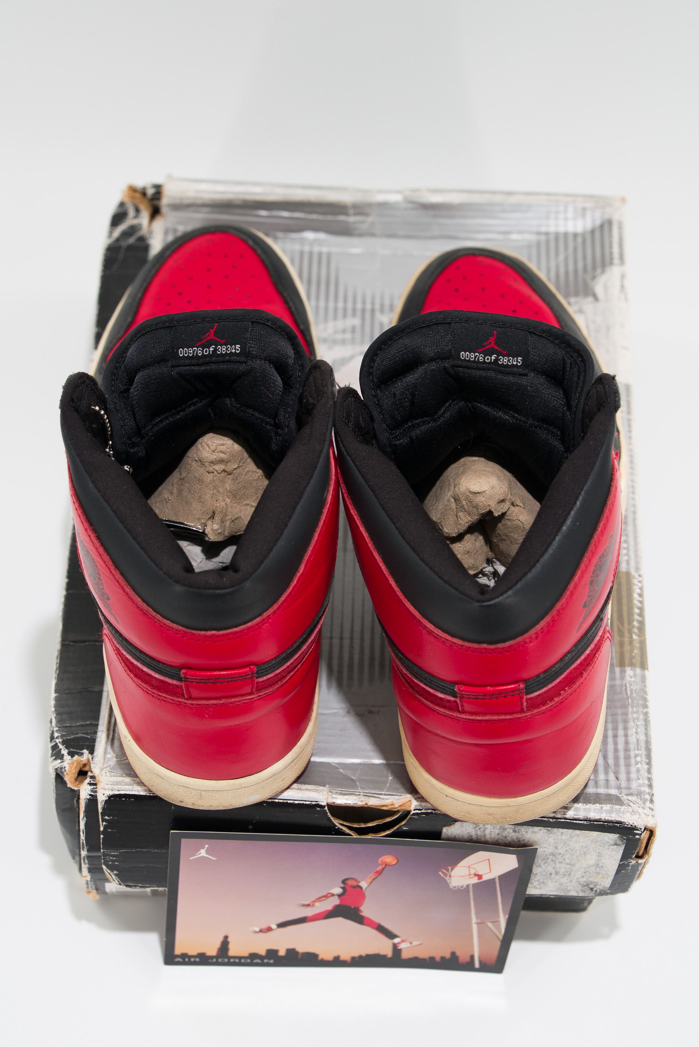 Jordan Brand Jordan 1 Retro Bred (2001) Size US 10.5 / EU 43-44 - 21 Thumbnail