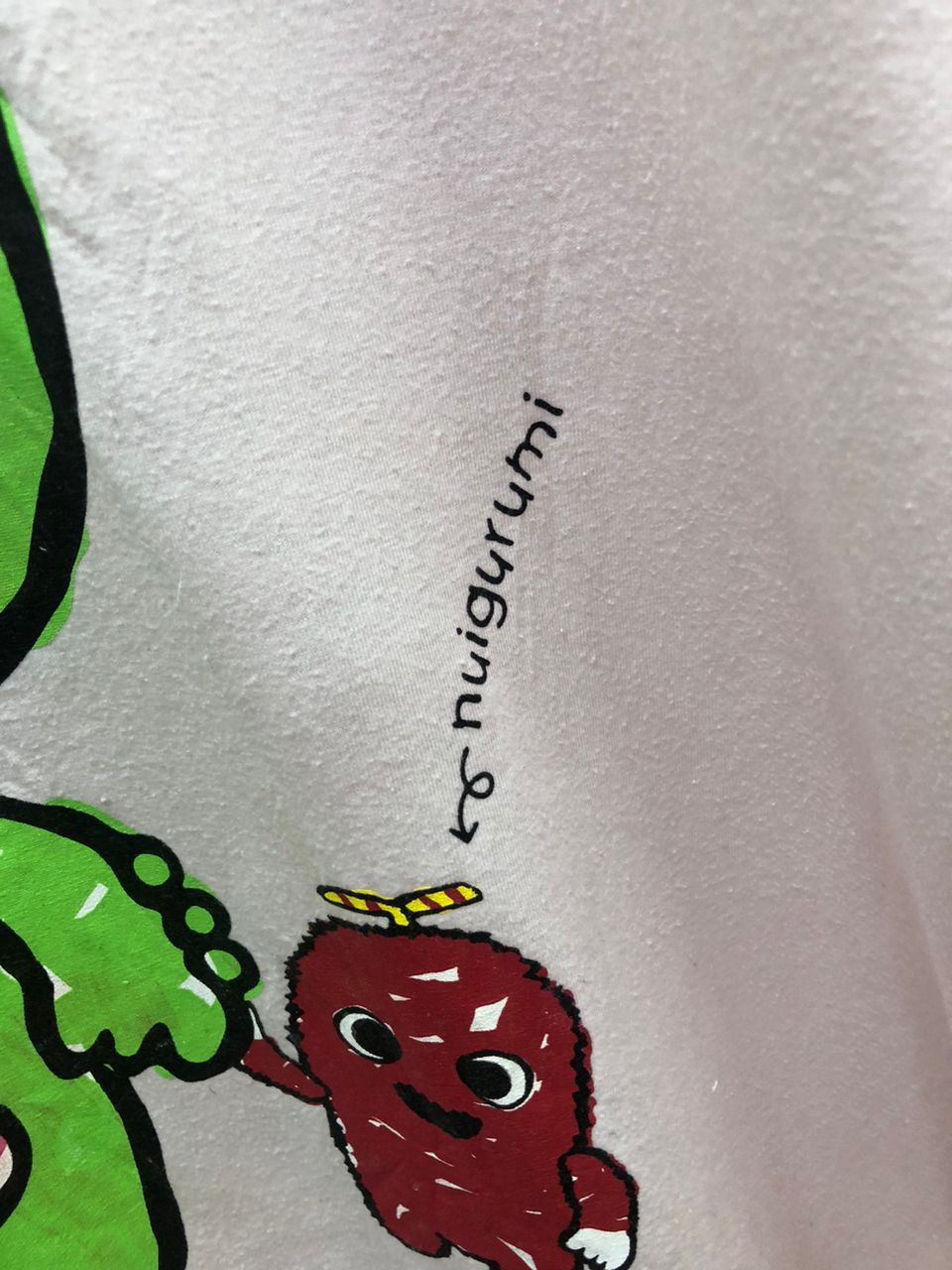 Vintage vintage Rakugaki Gachapin & Mukku XLarge Tee pink Size US XXL / EU 58 / 5 - 5 Thumbnail