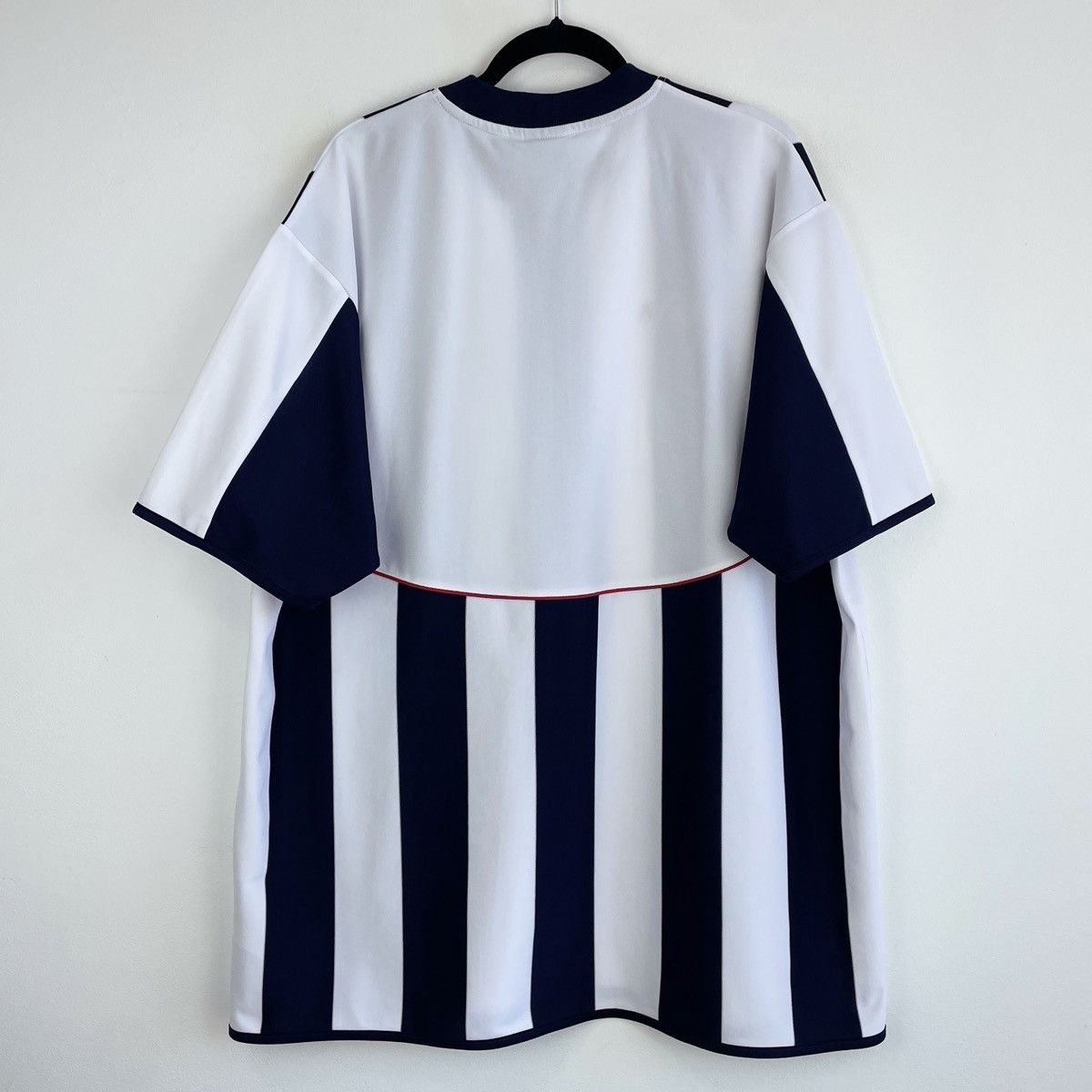Diadora Vintage West Bromwich Away Diadora Jersey Shirt 2004/2005 Size US XXL / EU 58 / 5 - 7 Thumbnail
