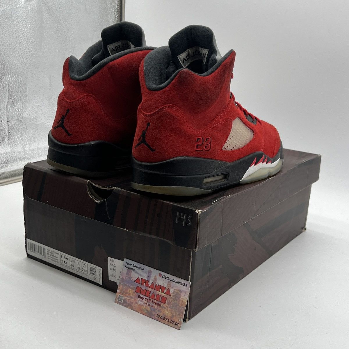 Jordan Brand Air Jordan 5 raging Bull Size US 10 / EU 43 - 5 Thumbnail