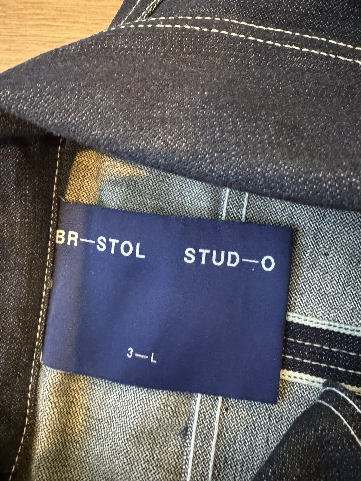 Other Bristol Studios Denim Jacket Size US L / EU 52-54 / 3 - 3 Thumbnail