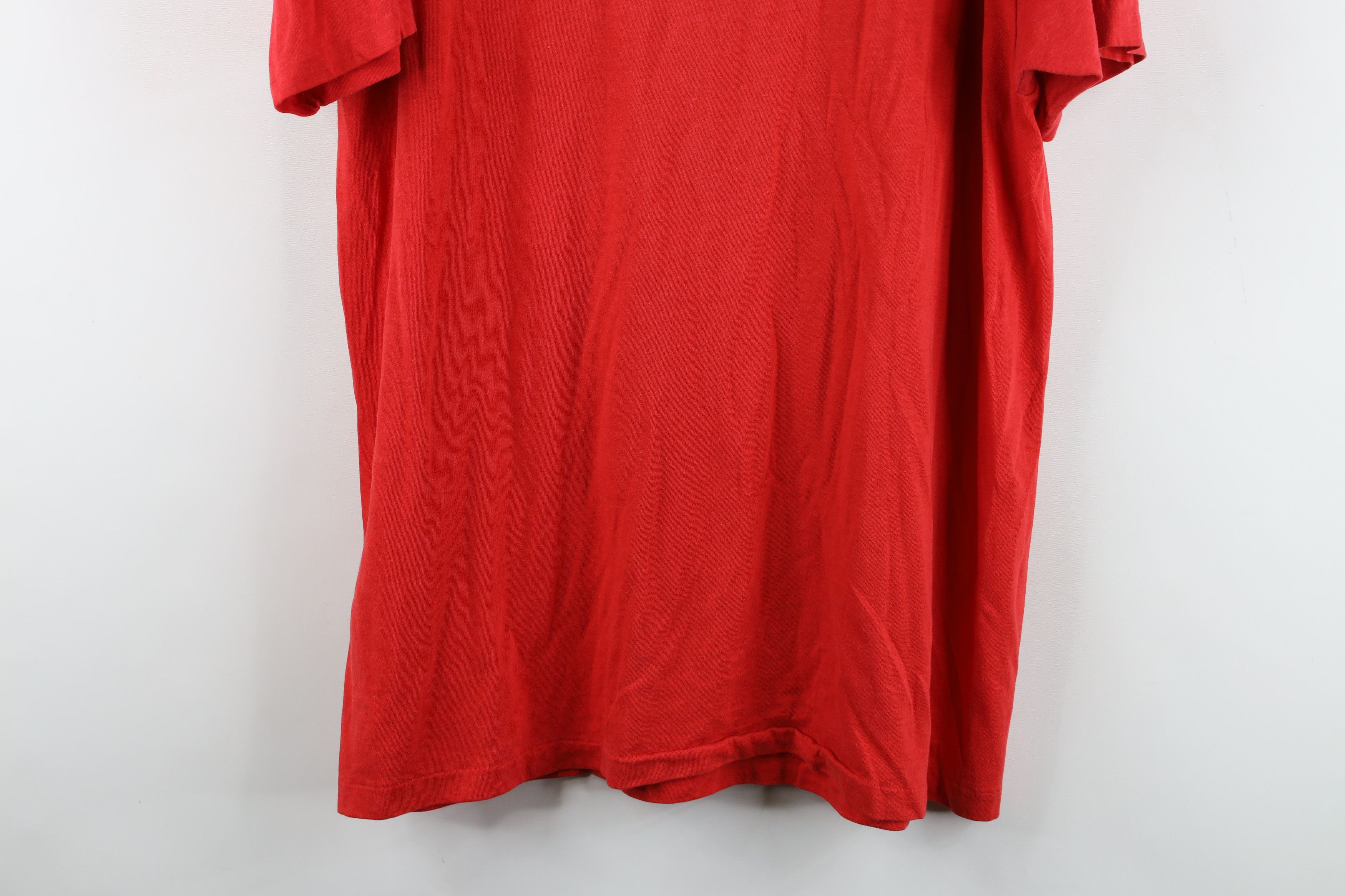 Vintage Vintage 80s 90s Streetwear Dog Saloon Alaska T-Shirt Red USA Size US XL / EU 56 / 4 - 13 Thumbnail