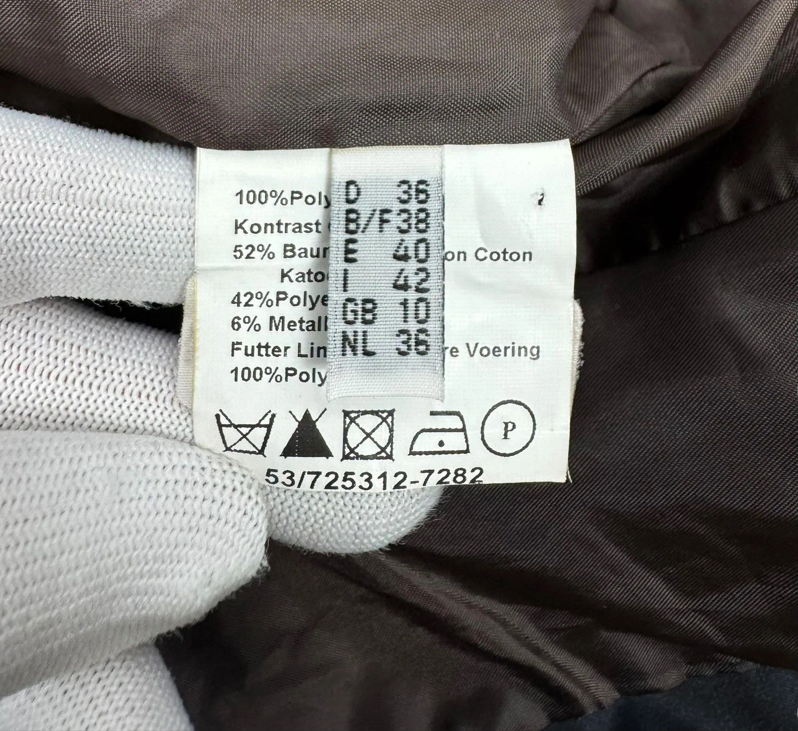 Other Feldpausch Chains Printed Blazer size D36 GB10 Size M / US 6-8 / IT 42-44 - 14 Thumbnail