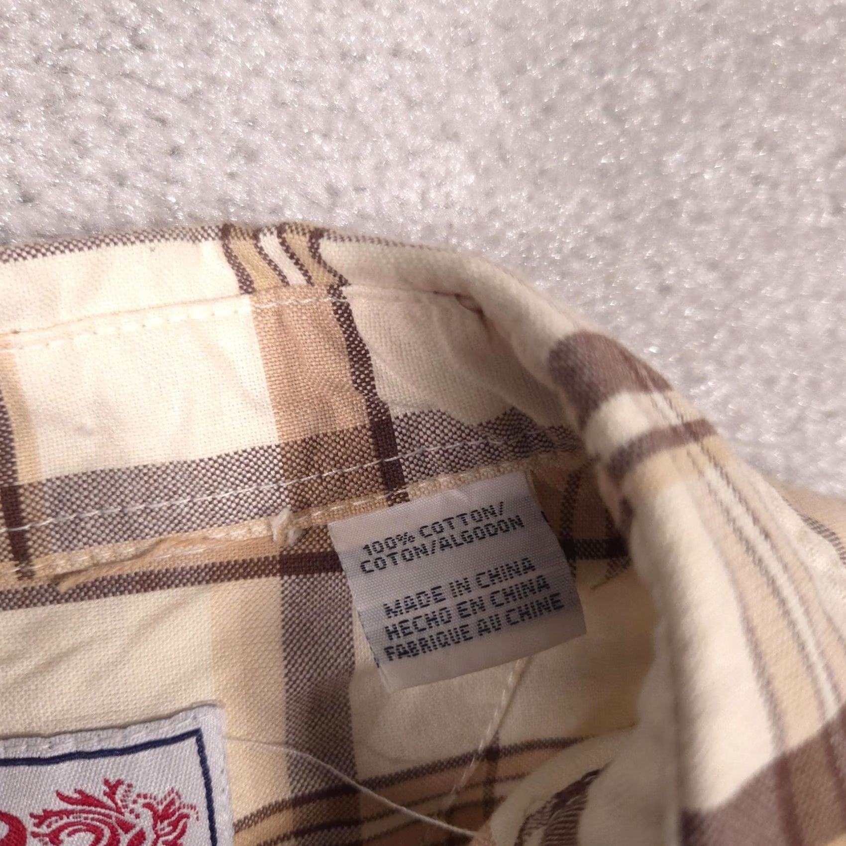 Roper Roper Shirt Womens XL Beige Plaid Western Button Front Long Sleeve Top Cotton Size XL / US 12-14 / IT 48-50 - 6 Thumbnail